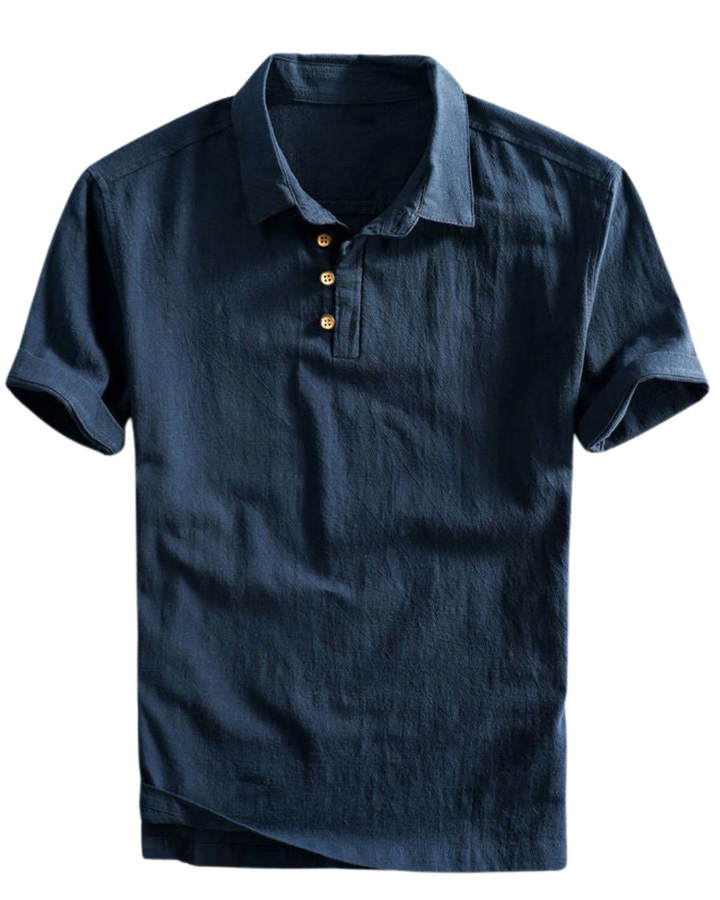 Olivia Sydney - Linen Polo Shirt