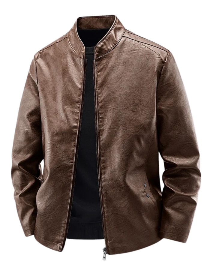 Olivia Sydney - Motorcycle Leather Jacket