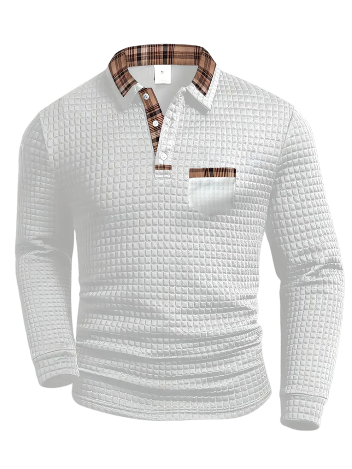 Olivia Sydney - Patterned Polo Shirt