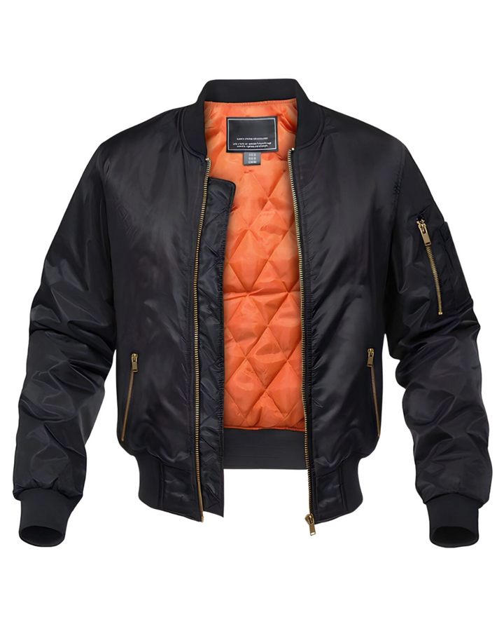 Olivia Sydney - Elegant Padded Bomber Jacket