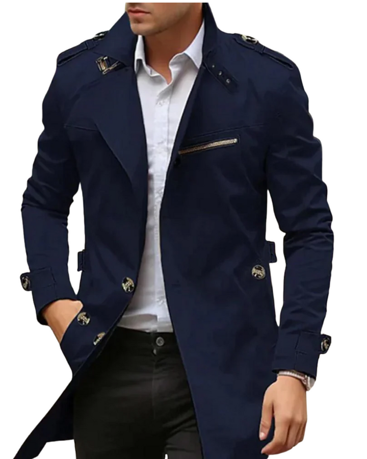 Olivia Sydney - Elegant Trench Coat for Men