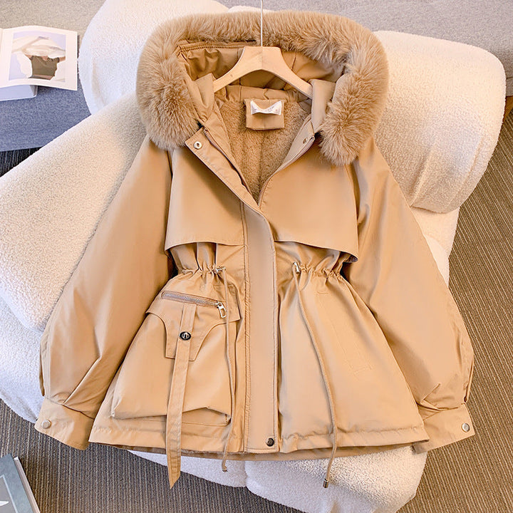 Olivia Sydney - Elegant Winter Coat with Fur