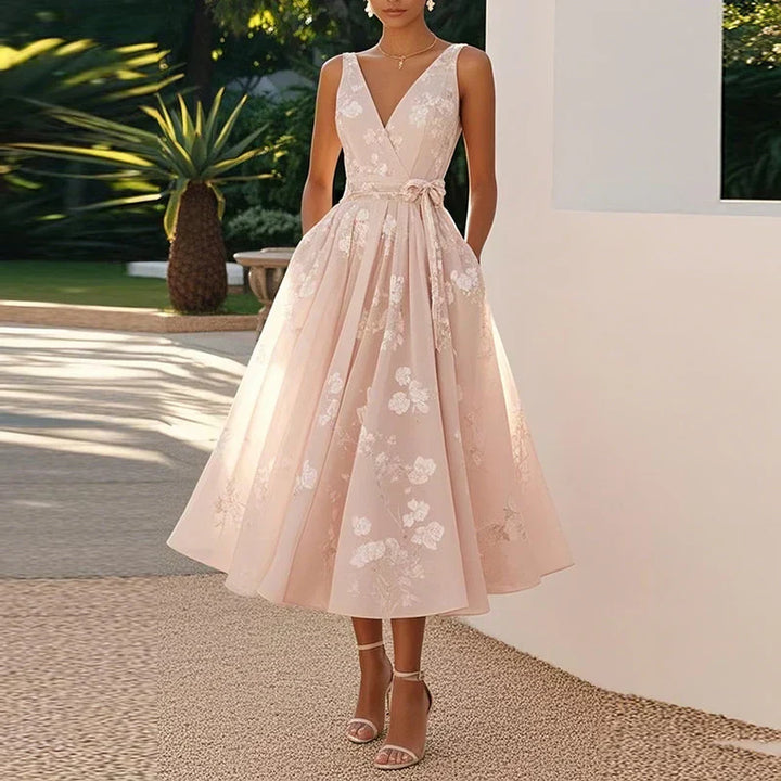 Olivia Sydney - Elegant Midi Dress