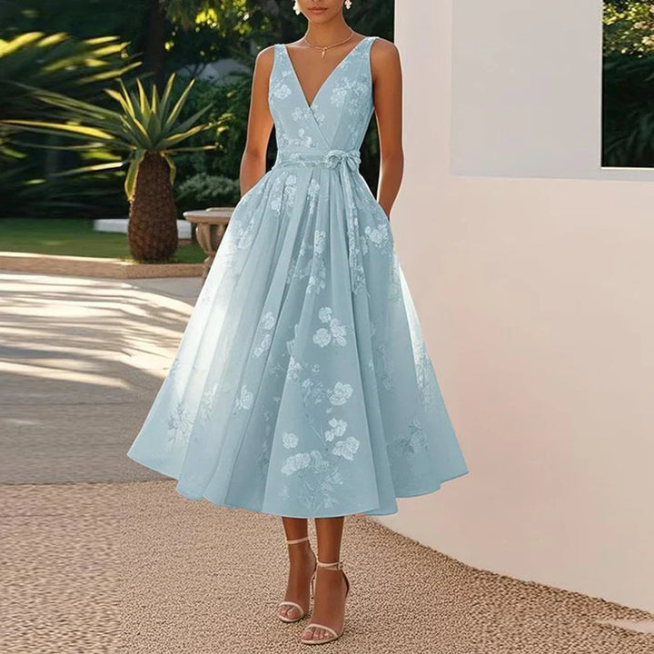 Olivia Sydney - Elegant Midi Dress