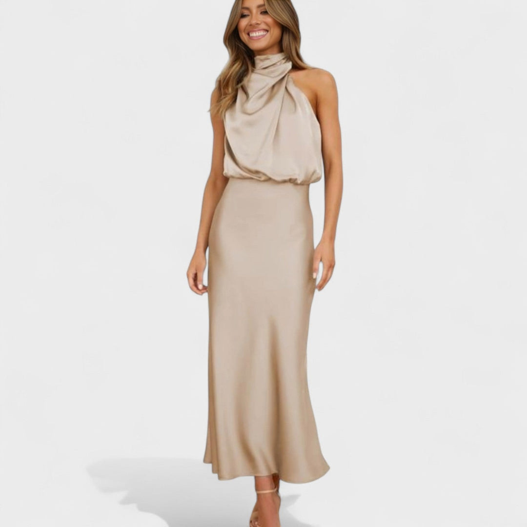 Olivia Sydney - Satin Elegance Dress