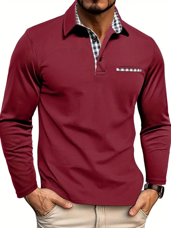 Olivia Sydney - Long Sleeve Polo Shirt