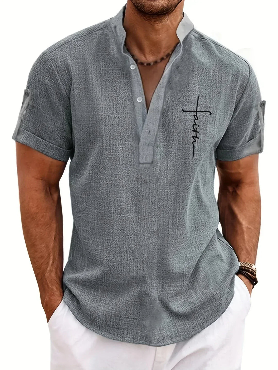 Olivia Sydney - Elegant Shirt with Modern Collar