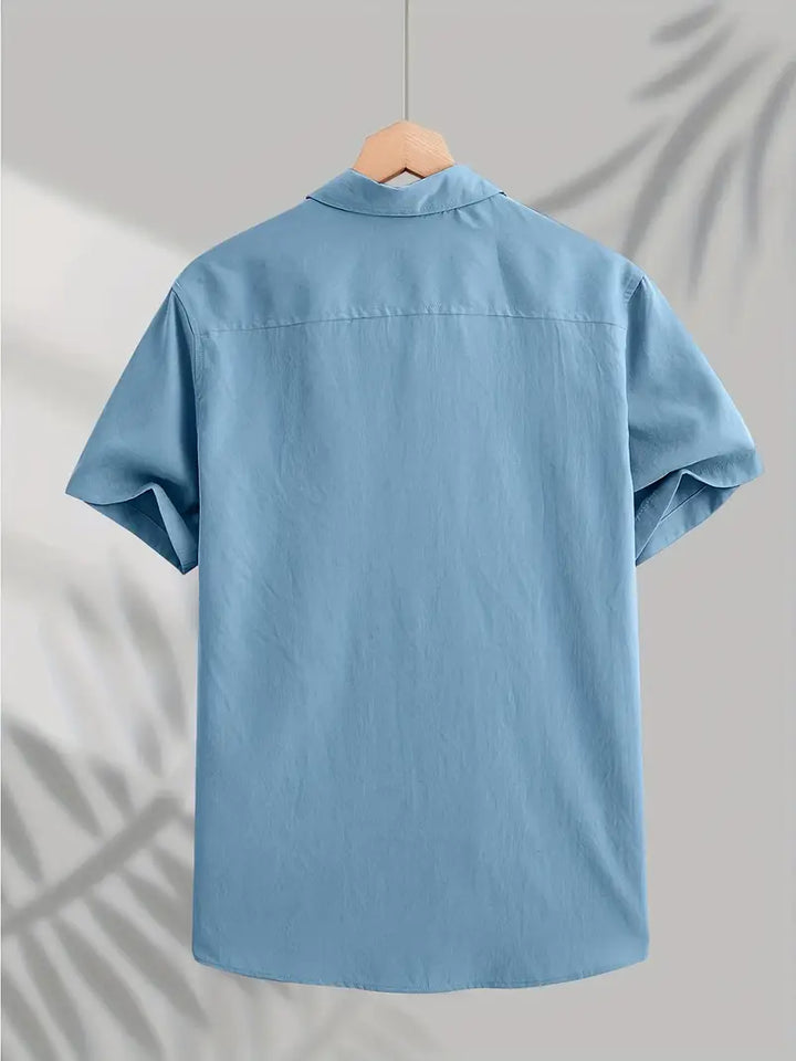 Olivia Sydney - Casual Short Sleeve Cotton Shirt