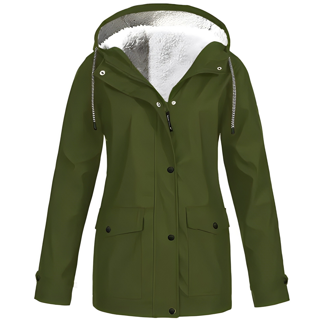 Olivia Sydney - Women's Raincoat with Fleece Lining