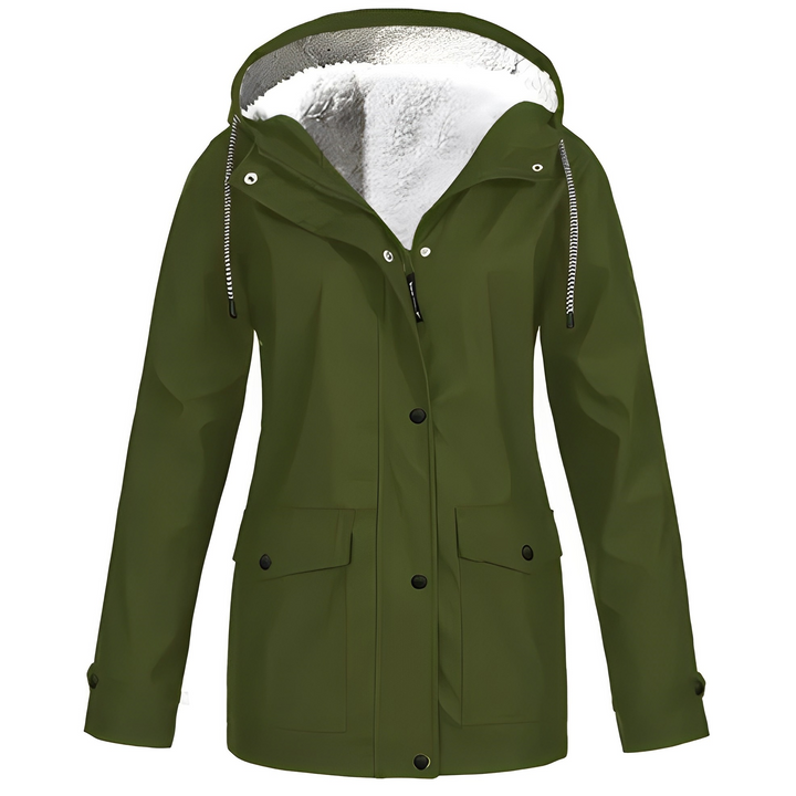 Olivia Sydney - Women's Raincoat with Fleece Lining