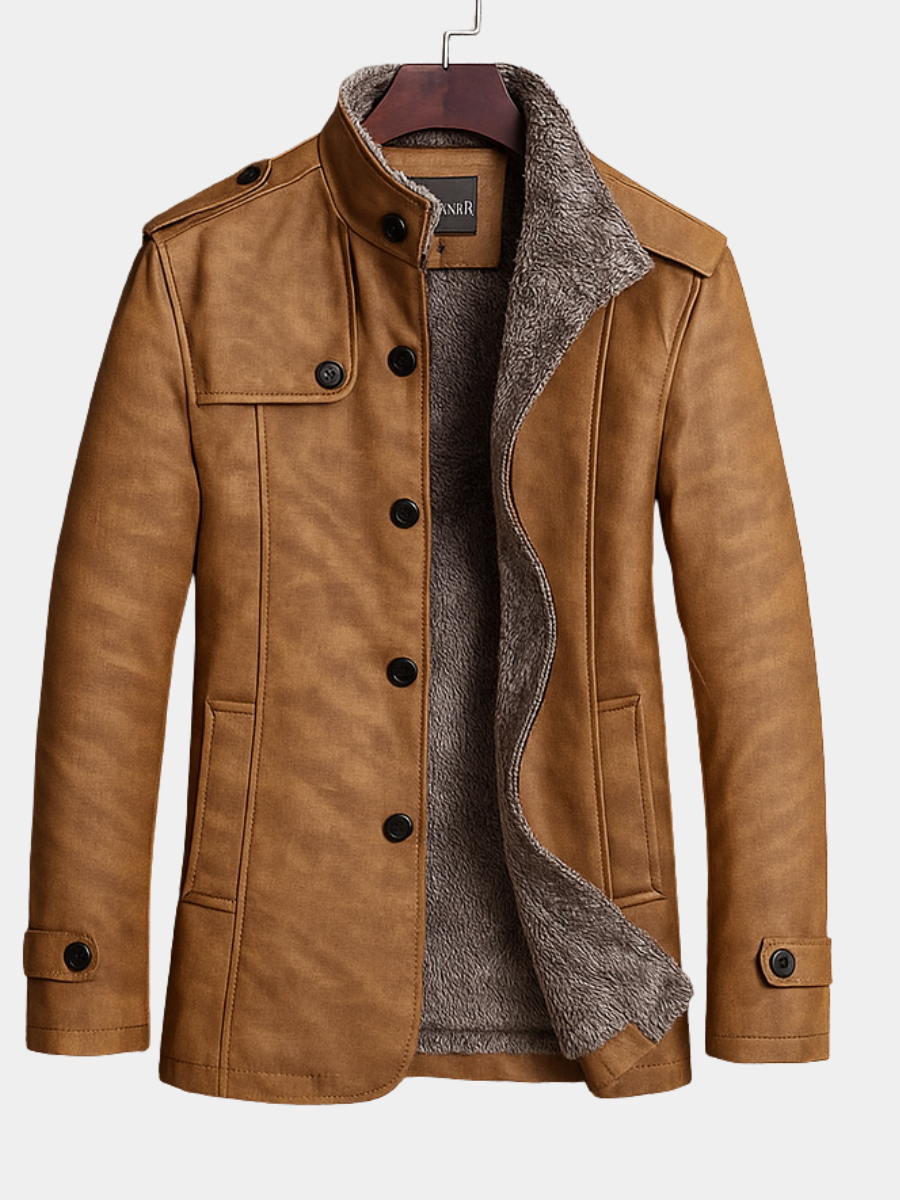 Olivia Sydney - Suede Men's Coat