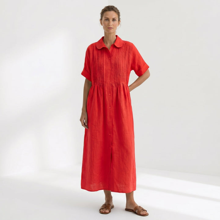 Olivia Sydney - Elegant Linen Dress