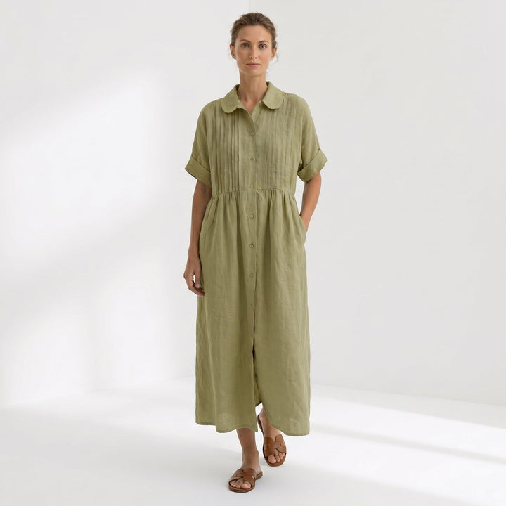 Olivia Sydney - Elegant Linen Dress