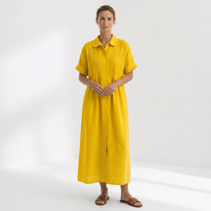 Olivia Sydney - Elegant Linen Dress