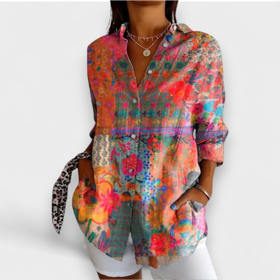 Olivia Sydney - Romantic Pattern Shirt