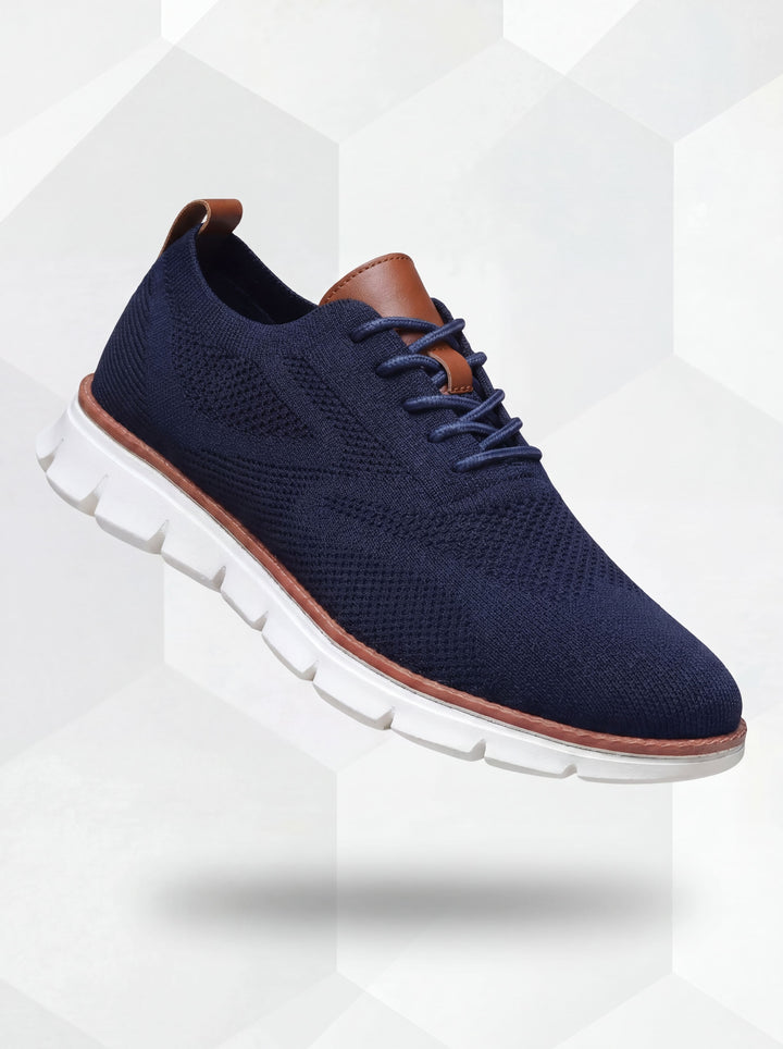 Olivia Sydney - Ultra-Comfortable Breathable Shoes in Navy Blue