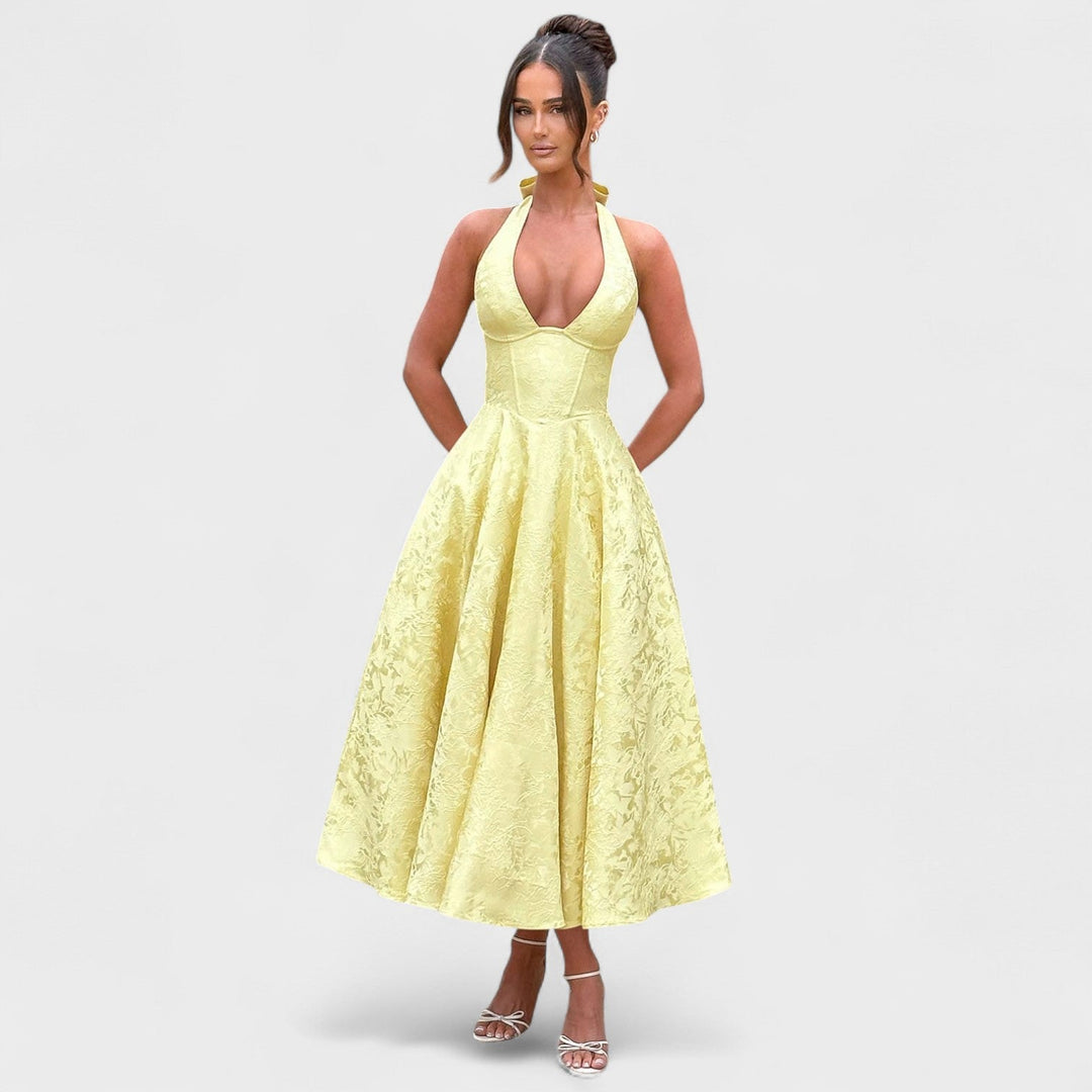 Olivia Sydney - Corset Midi Dress