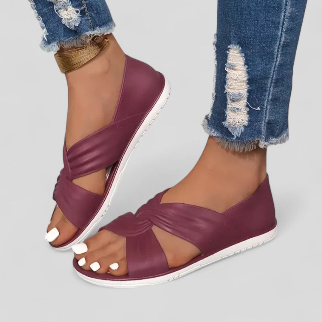 Olivia Sydney - Elegant Orthopedic Sandal for Everyday Use