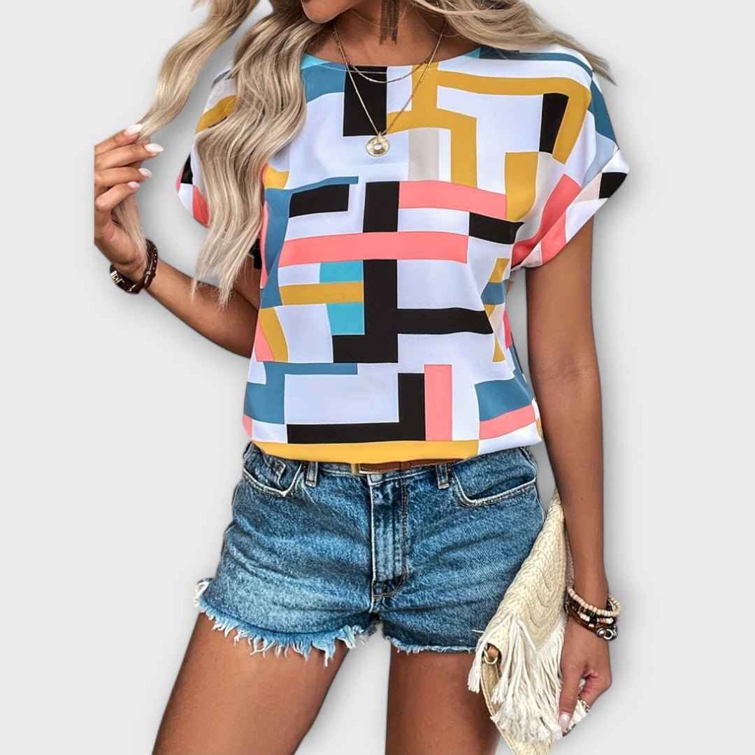 Olivia Sydney - Short Sleeve Blouse
