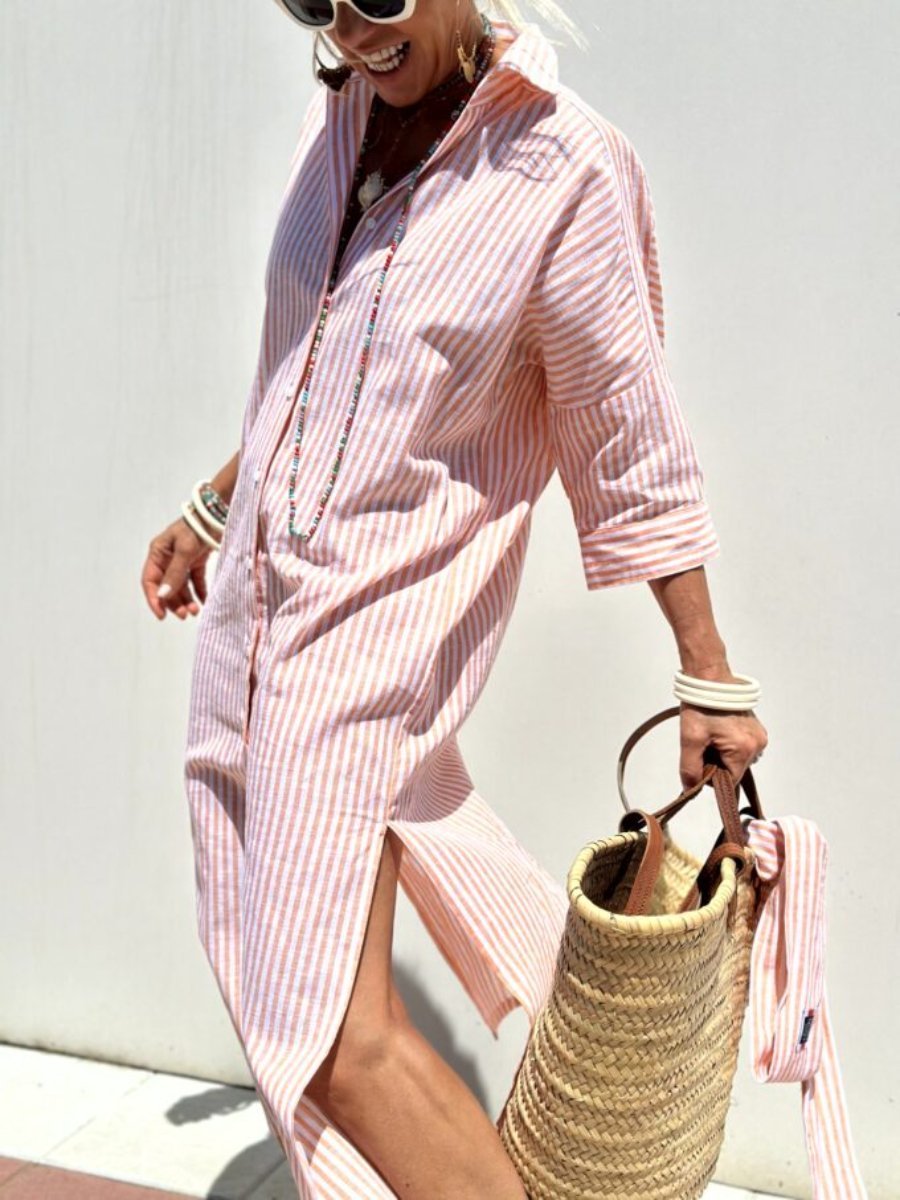 Olivia Sydney - Classic Striped Shirt