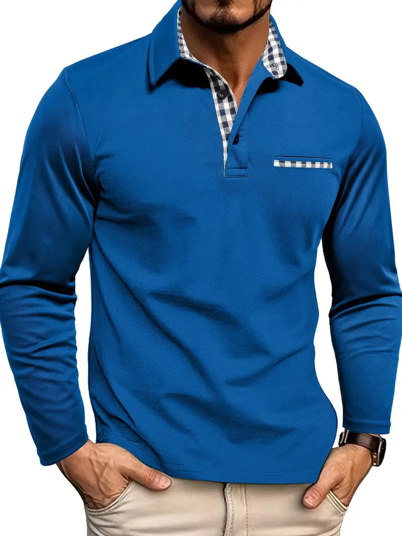 Olivia Sydney - Long Sleeve Polo Shirt