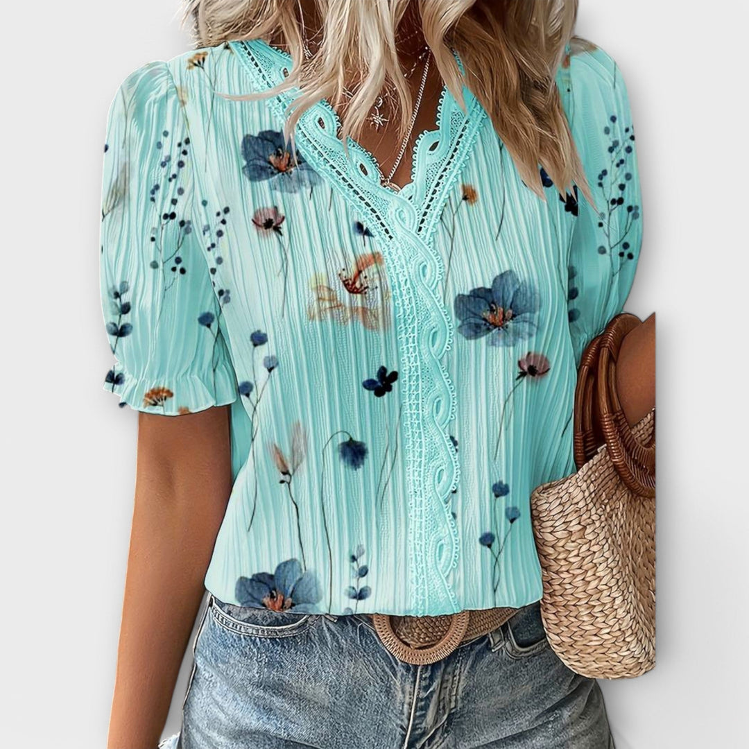 Olivia Sydney - V-Neck Blouse