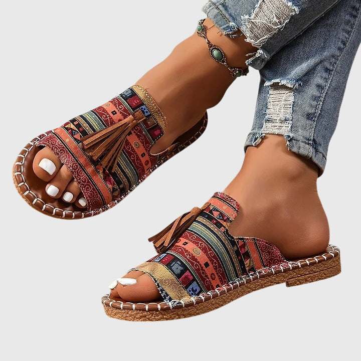 Olivia Sydney - Elegant Comfortable Orthopedic Sandal by the Seaside