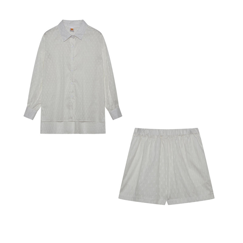 Olivia Sydney - Chic Shirt and Shorts Set