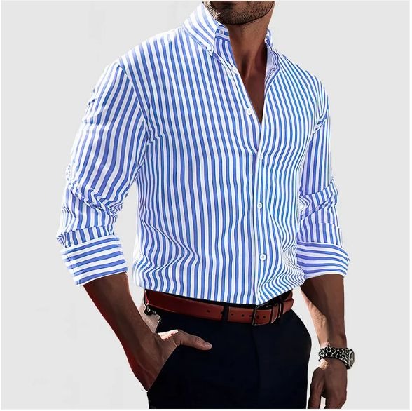 Olivia Sydney - Elegant Striped Shirt