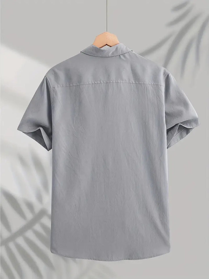 Olivia Sydney - Casual Short Sleeve Cotton Shirt