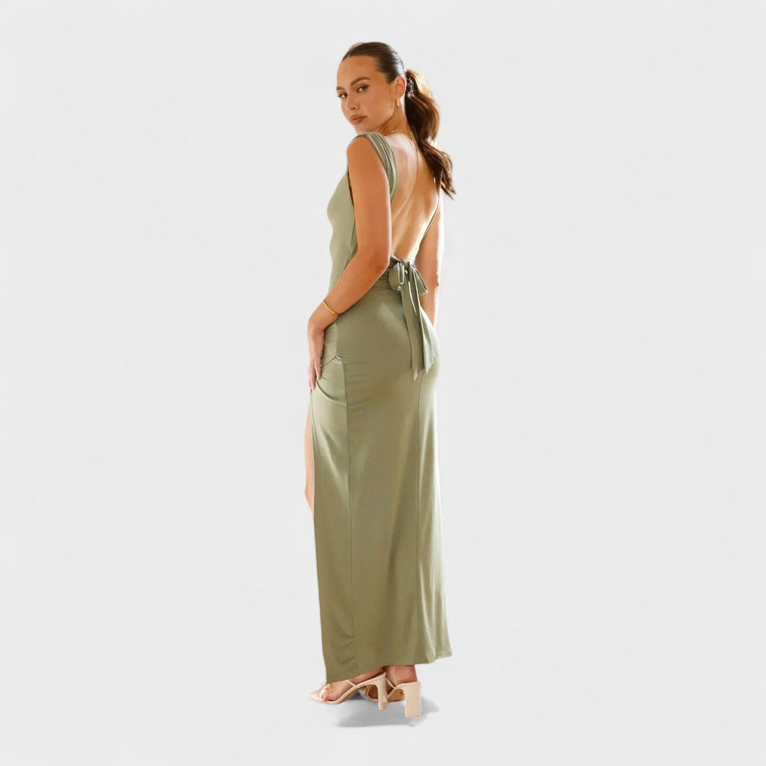 Olivia Sydney - Open Back Long Dress