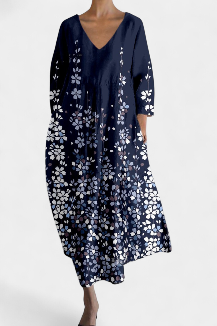 Olivia Sydney - Printed Flowing Dress