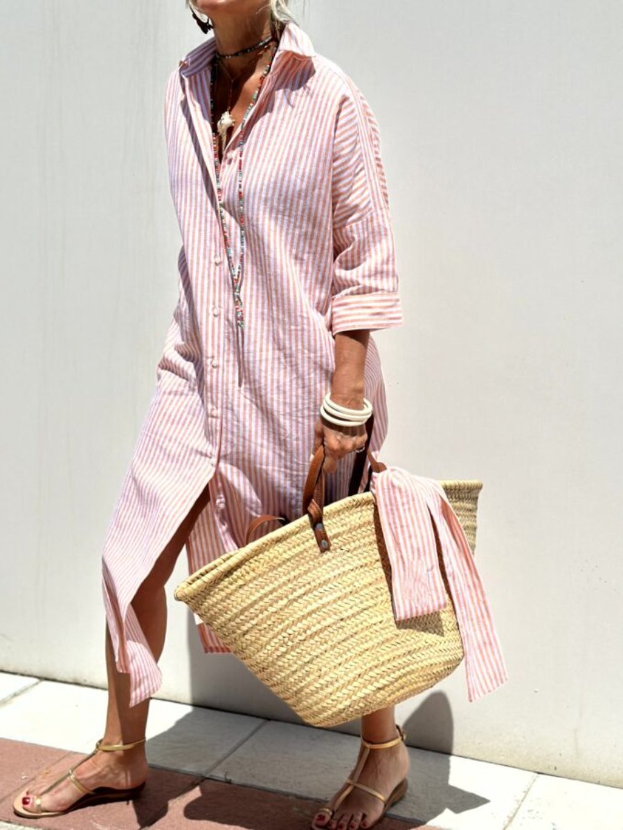 Olivia Sydney - Classic Striped Shirt