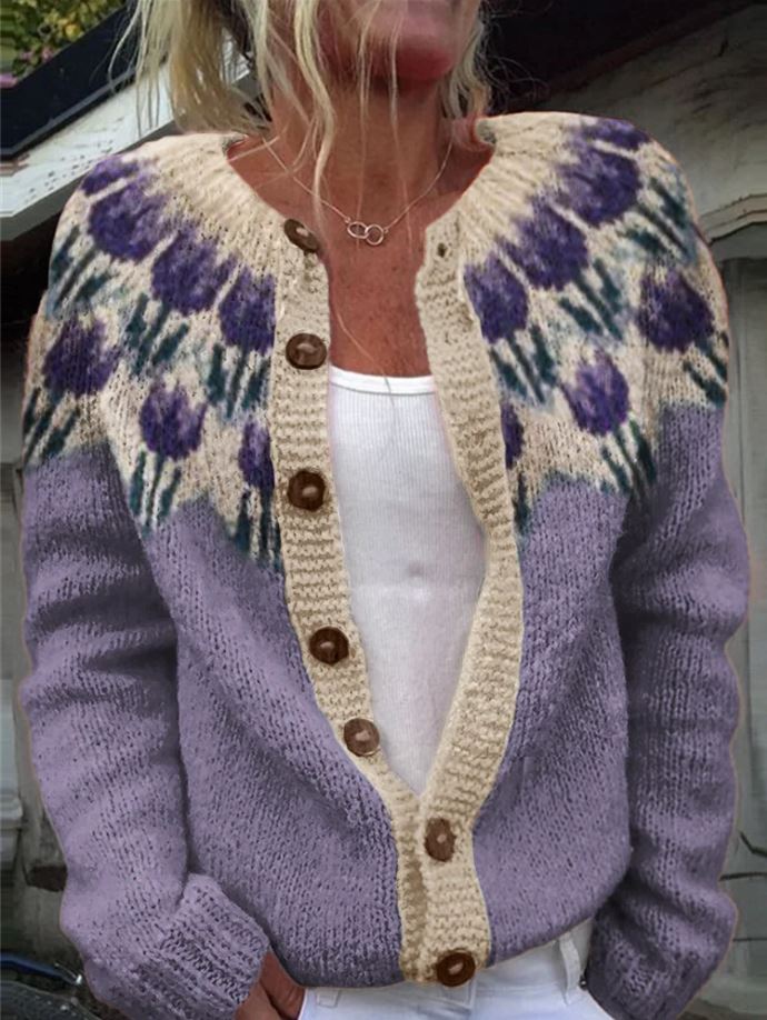 Olivia Sydney - Floral Print Cardigan