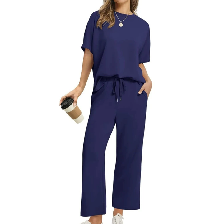 Olivia Sydney - Casual Blouse and Pants Set
