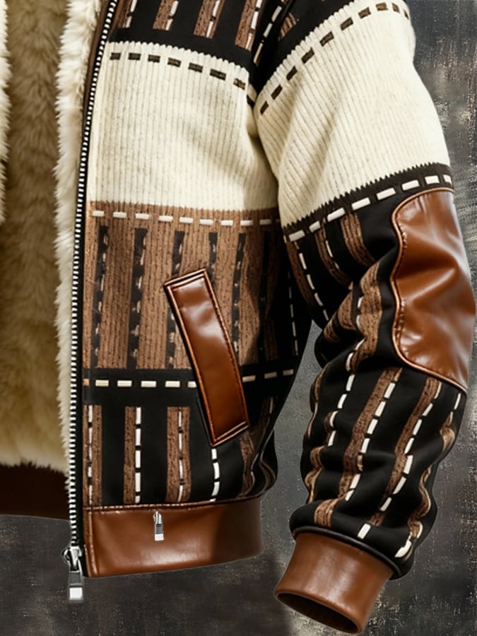 Olivia Sydney - Fleece Lined Retro Jacket