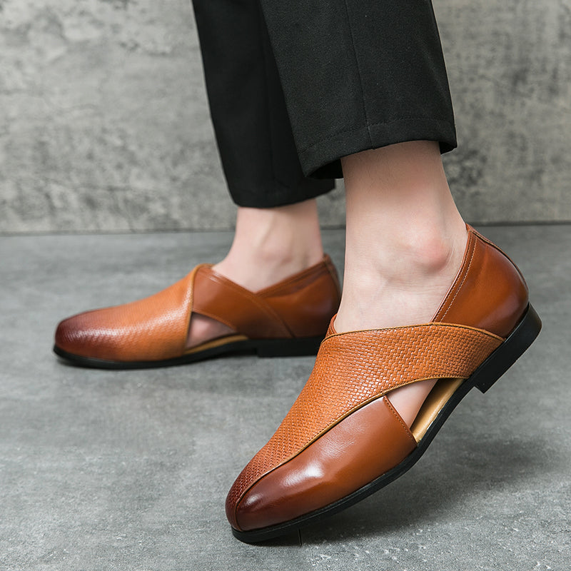 Olivia Sydney - Vintage Leather Loafers