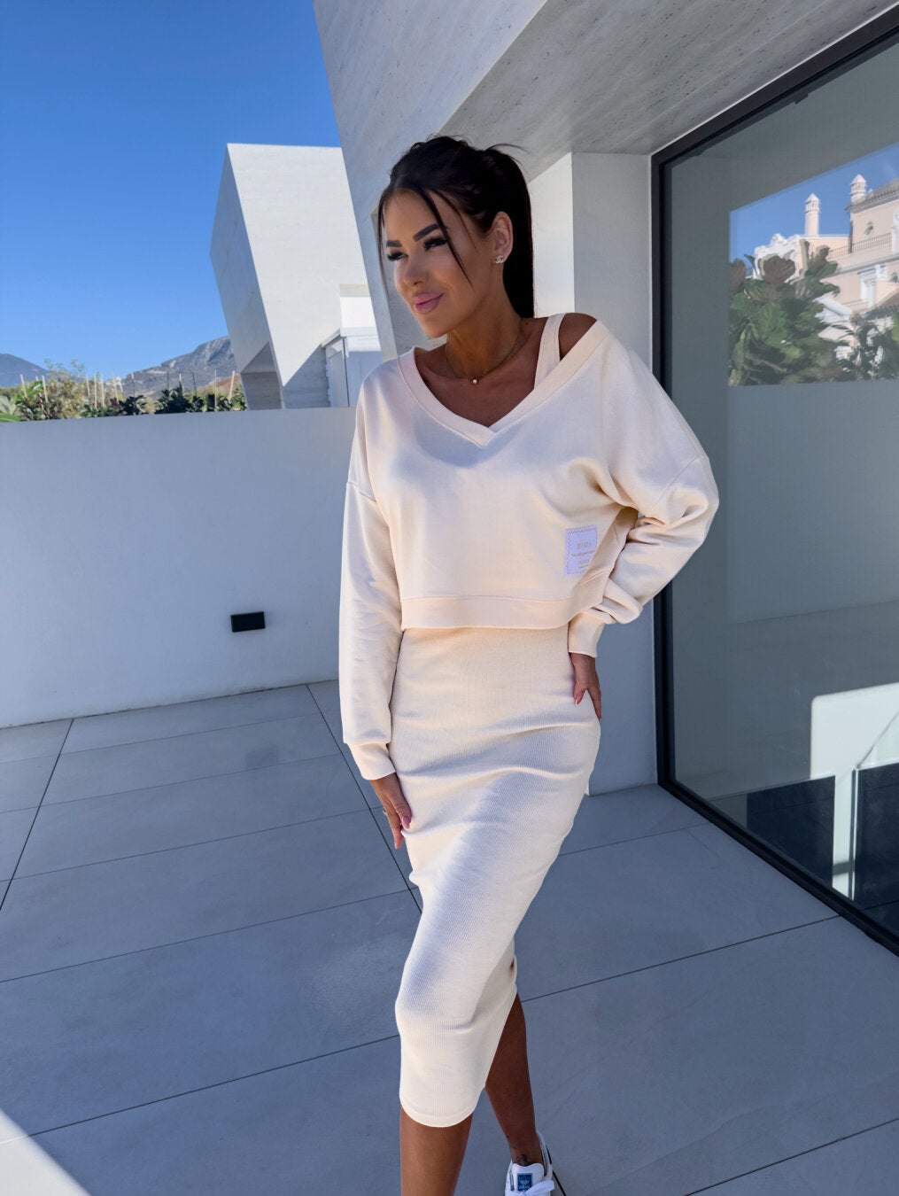 Olivia Sydney - Sweater and Casual Dress Set