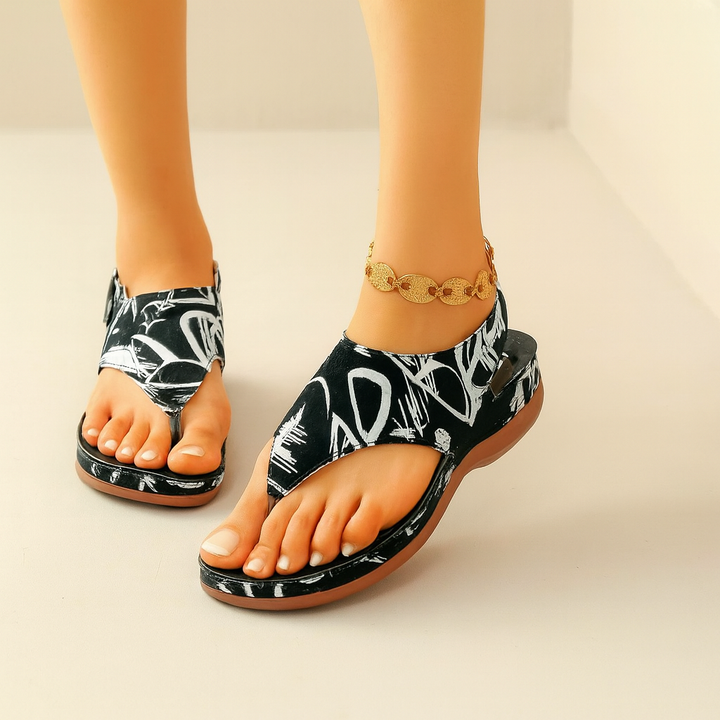 Olivia Sydney - orthopedic comfort sandal with adjustable straps