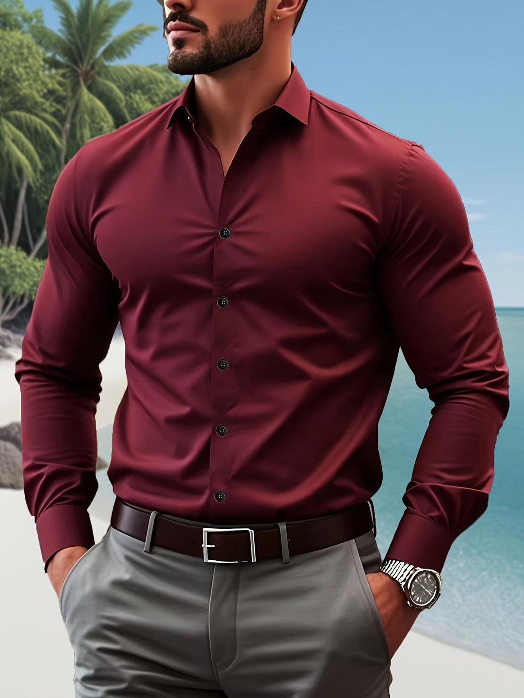 Olivia Sydney - Men's Dress Shirt