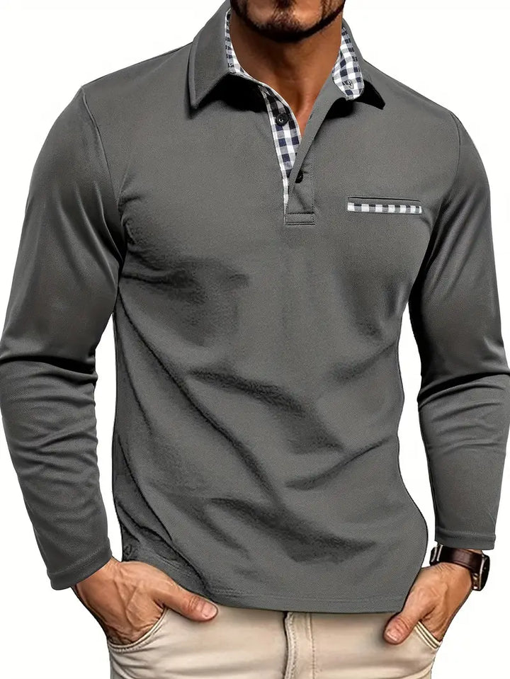 Olivia Sydney - Long Sleeve Polo Shirt