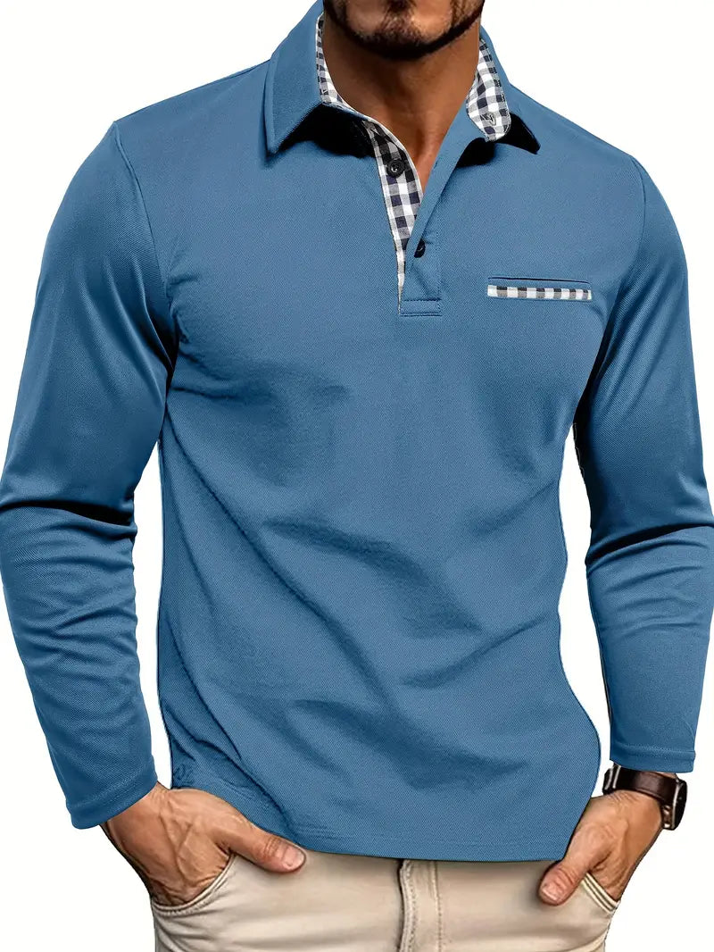 Olivia Sydney - Long Sleeve Polo Shirt