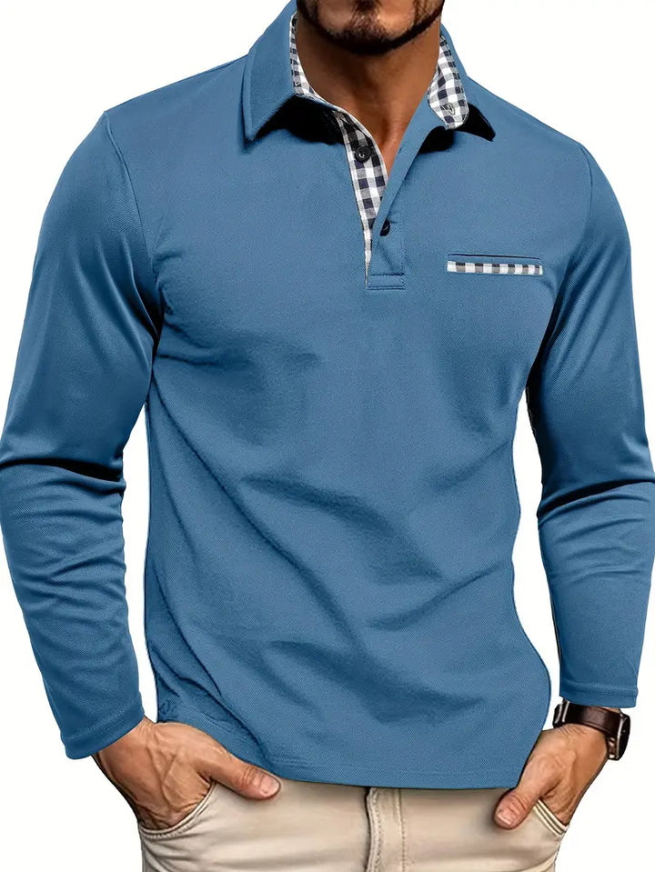 Olivia Sydney - Long Sleeve Polo Shirt