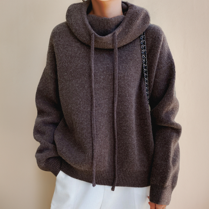Olivia Sydney - Merino Wool High Neck Sweater