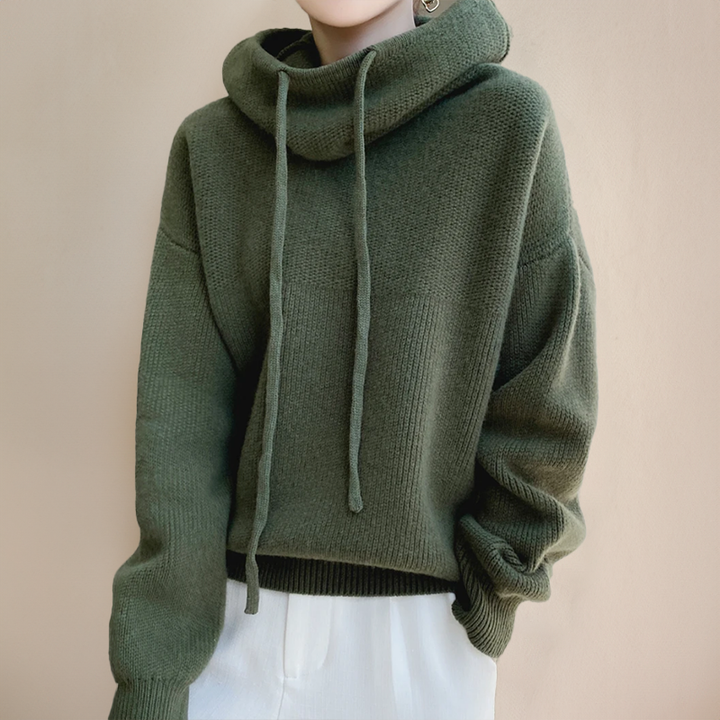 Olivia Sydney - Merino Wool High Neck Sweater