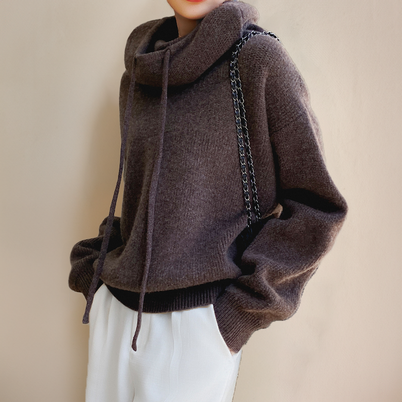 Olivia Sydney - Merino Wool High Neck Sweater