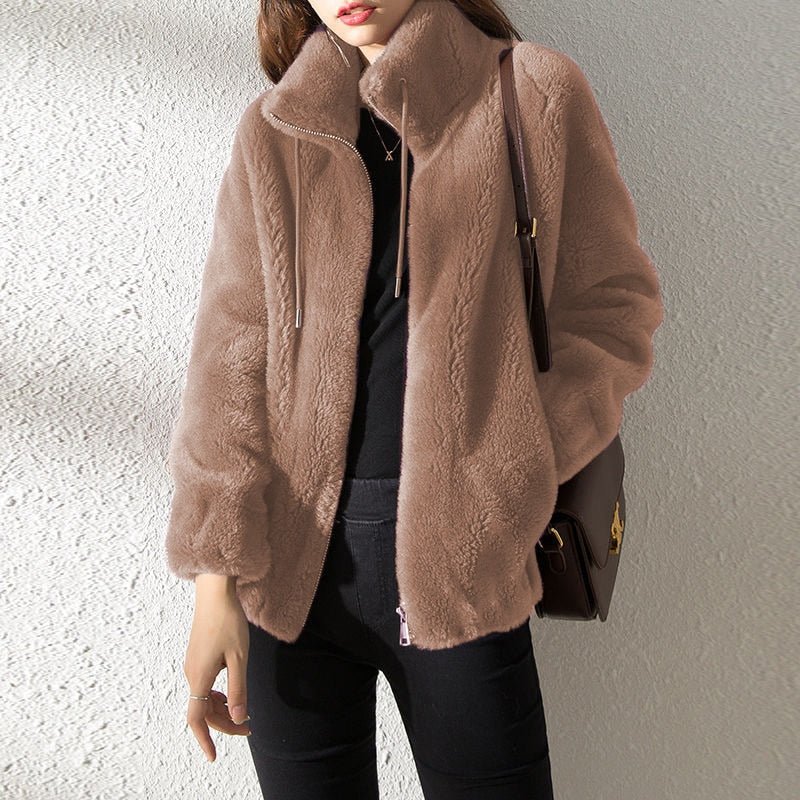 Olivia Sydney - High Collar Wool Coat