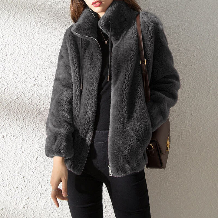 Olivia Sydney - High Collar Wool Coat