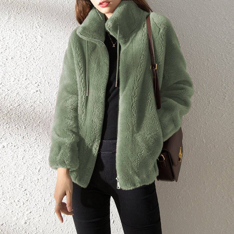 Olivia Sydney - High Collar Wool Coat