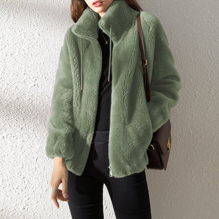 Olivia Sydney - High Collar Wool Coat